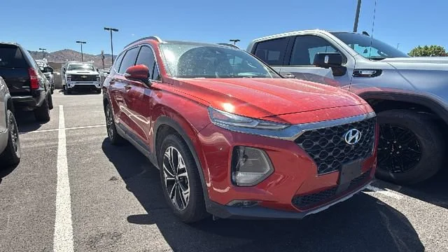Used 2019 Orange Hyundai Ultimate 2.0T image 2