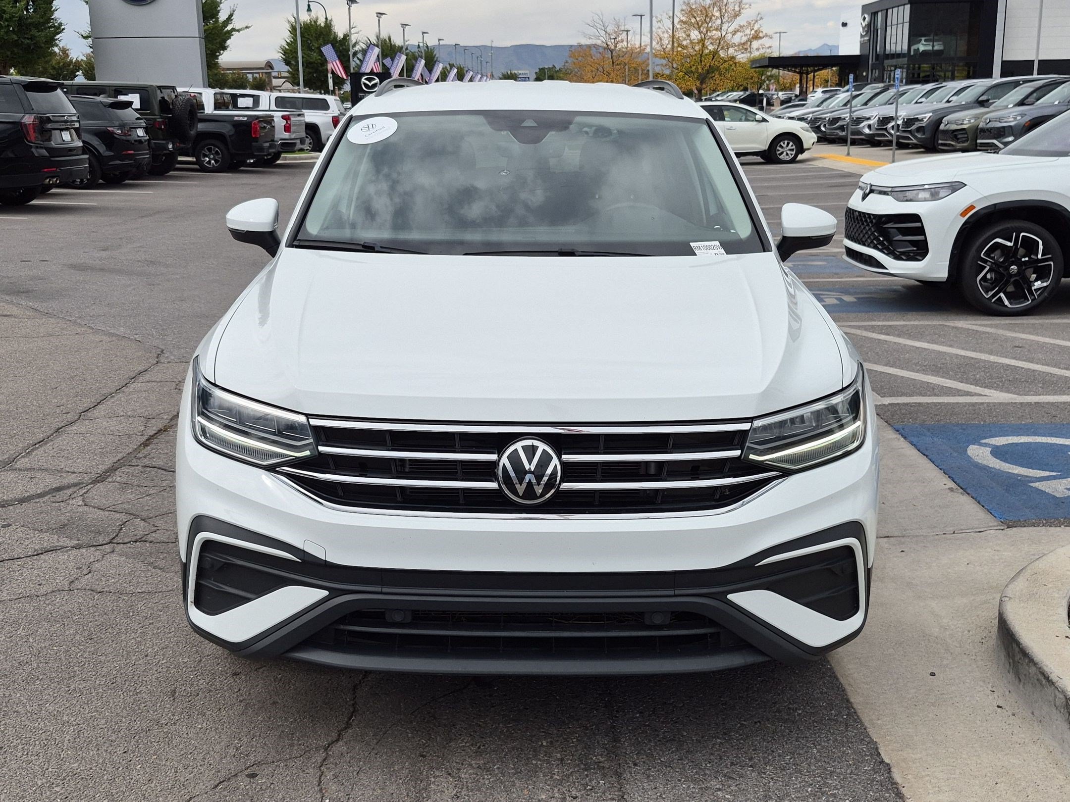Certified Used 2024 Pure White Volkswagen S image 10