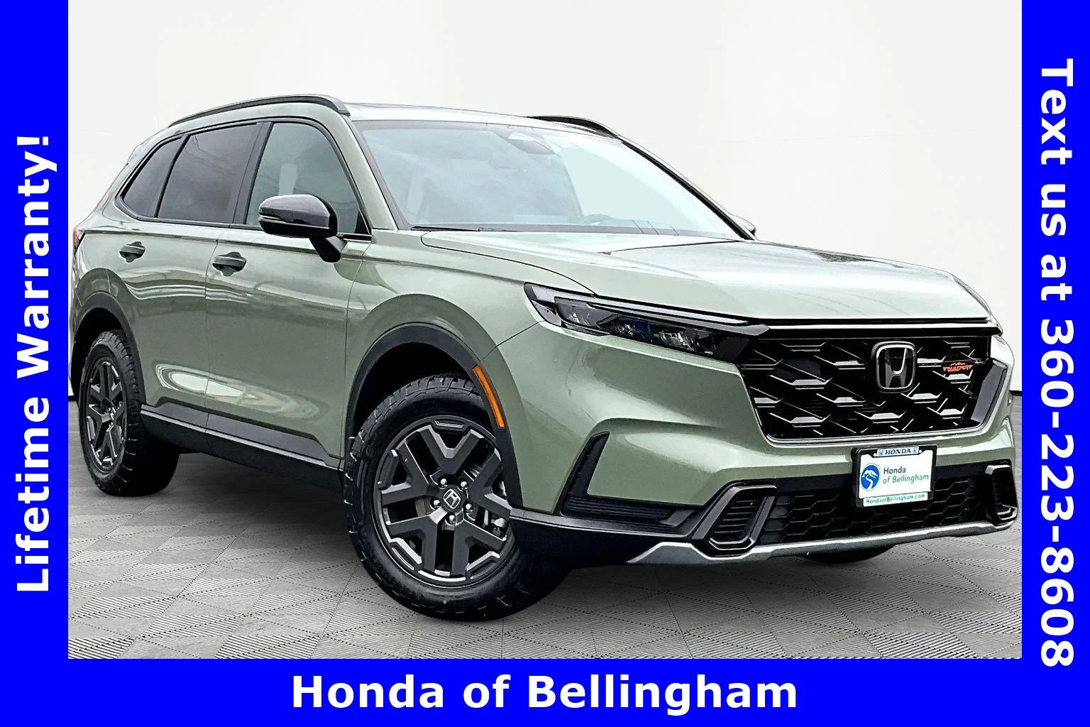 New 2026 Ash Green Metallic Honda TrailSport image 1
