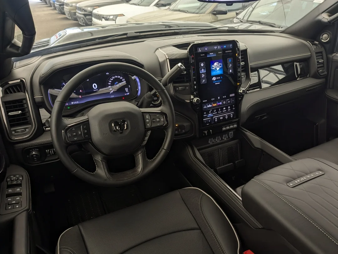 New 2026 Black RAM Limited - - 4x4 - Night Edition - Limited Level 1 Equip Grp - Power Sunroof & More! image 24