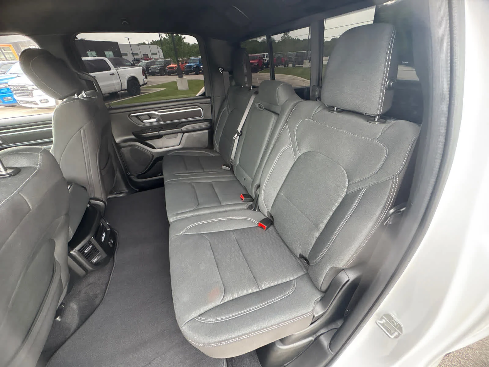 Used 2025 Bright White Clearcoat Ram Big Horn image 12