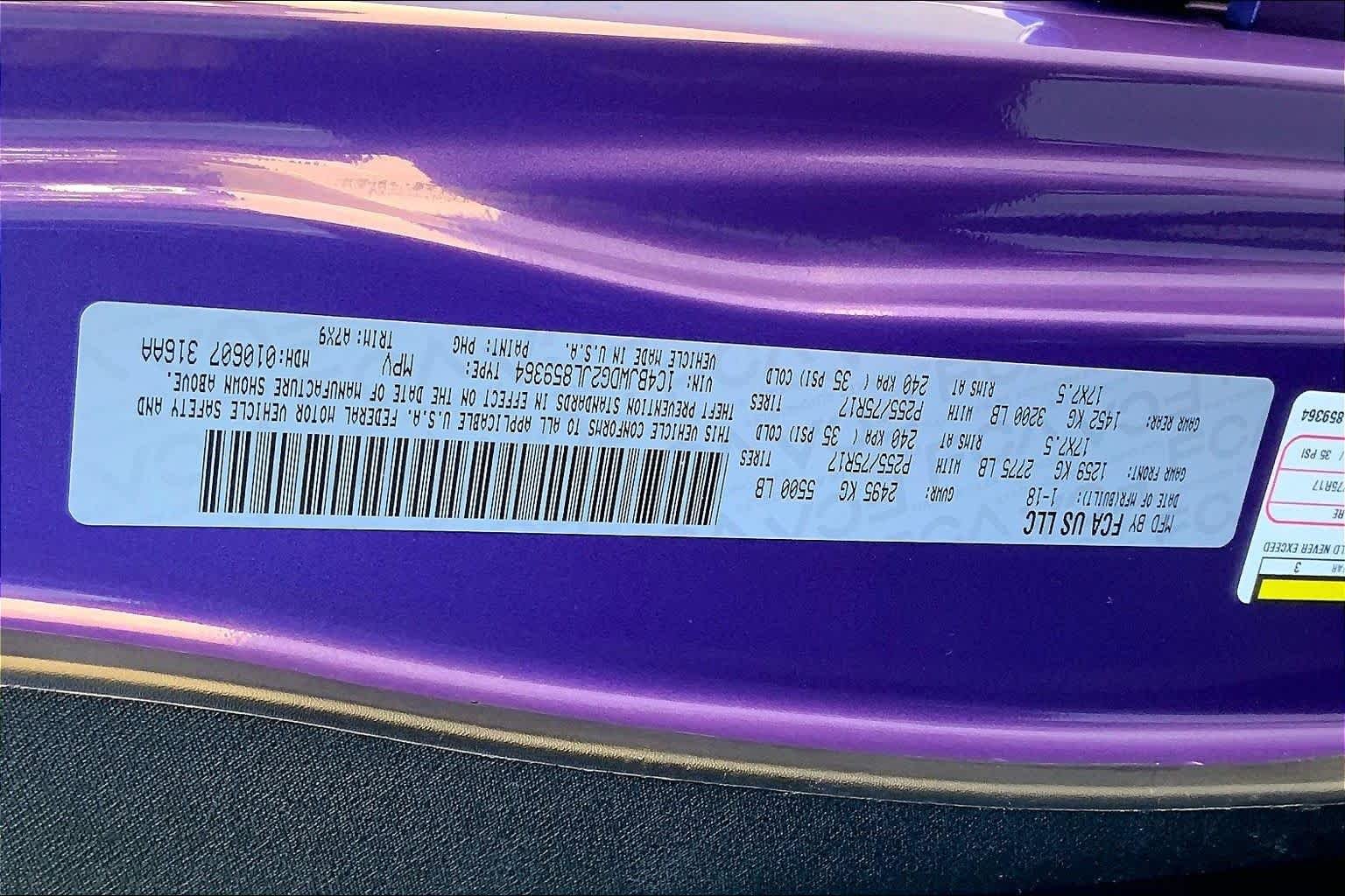 Used 2018 Xtreme Purple Pearlcoat Jeep Sport S image 33