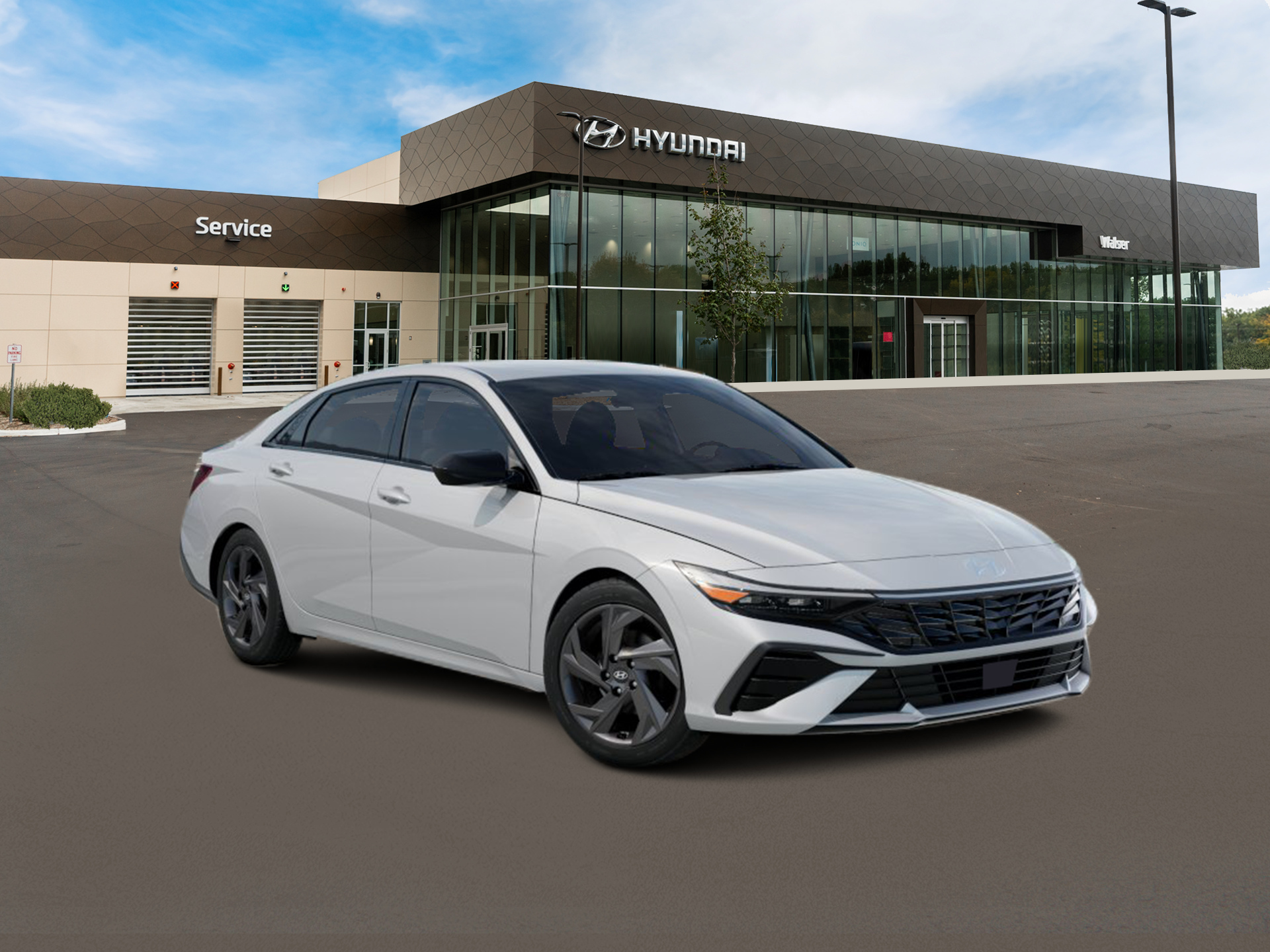 New 2026 Serenity White Hyundai SEL Sport Plus Sedan FWD image 14