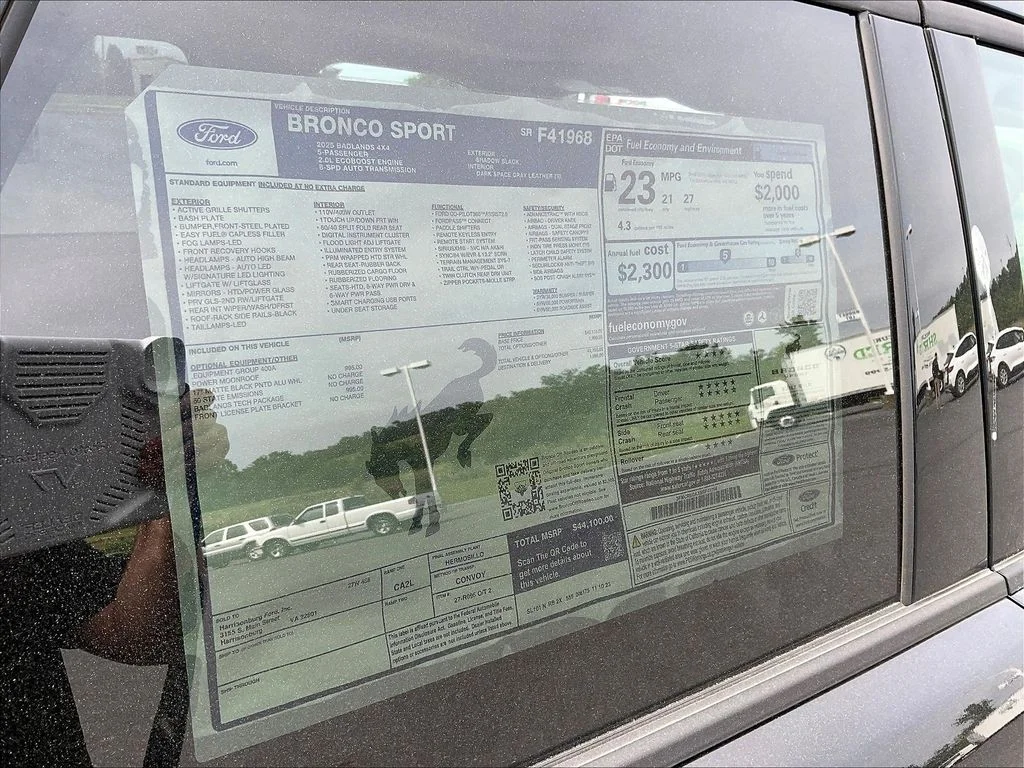 New 2025 Shadow Black Ford Badlands® image 11