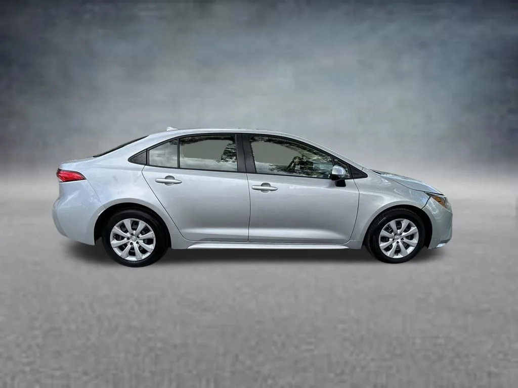 Certified Used 2022 Silver Toyota LE image 8