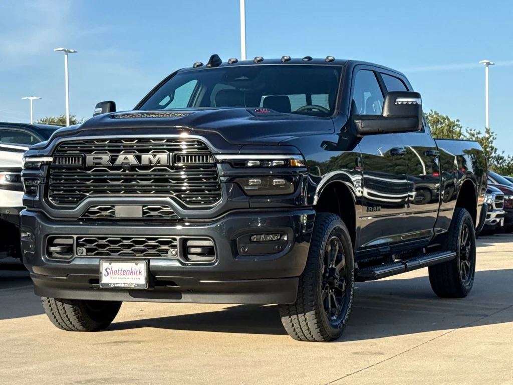New 2026 Forged Blue Metallic Exterior Paint RAM Laramie image 3