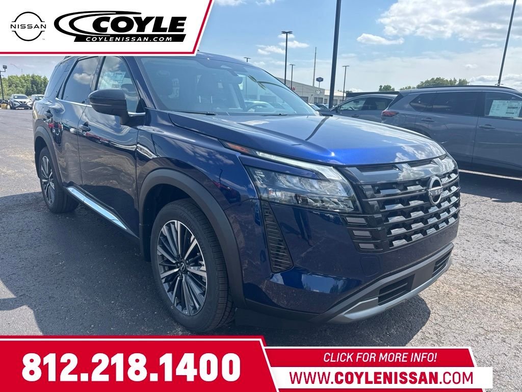 New 2026 Deep Ocean Blue Pearl Nissan Platinum image 1