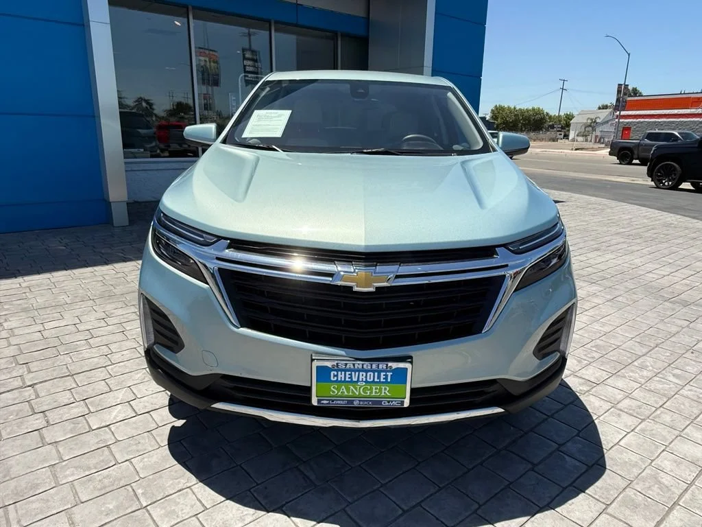 Used 2022 Seaglass Blue Metallic Chevrolet LT image 3