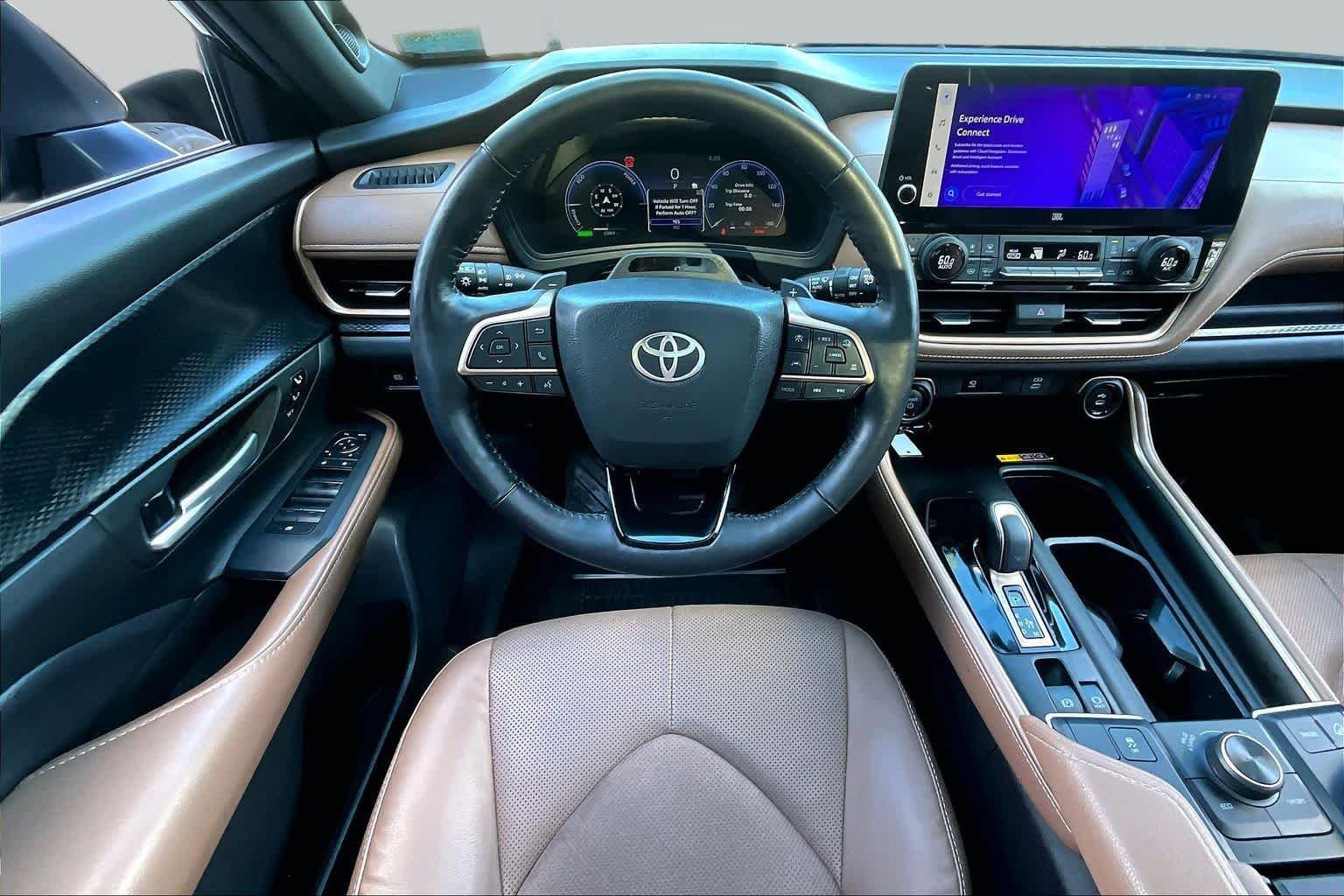 Used 2025 Midnight Black Metallic Toyota Hybrid MAX Platinum image 6