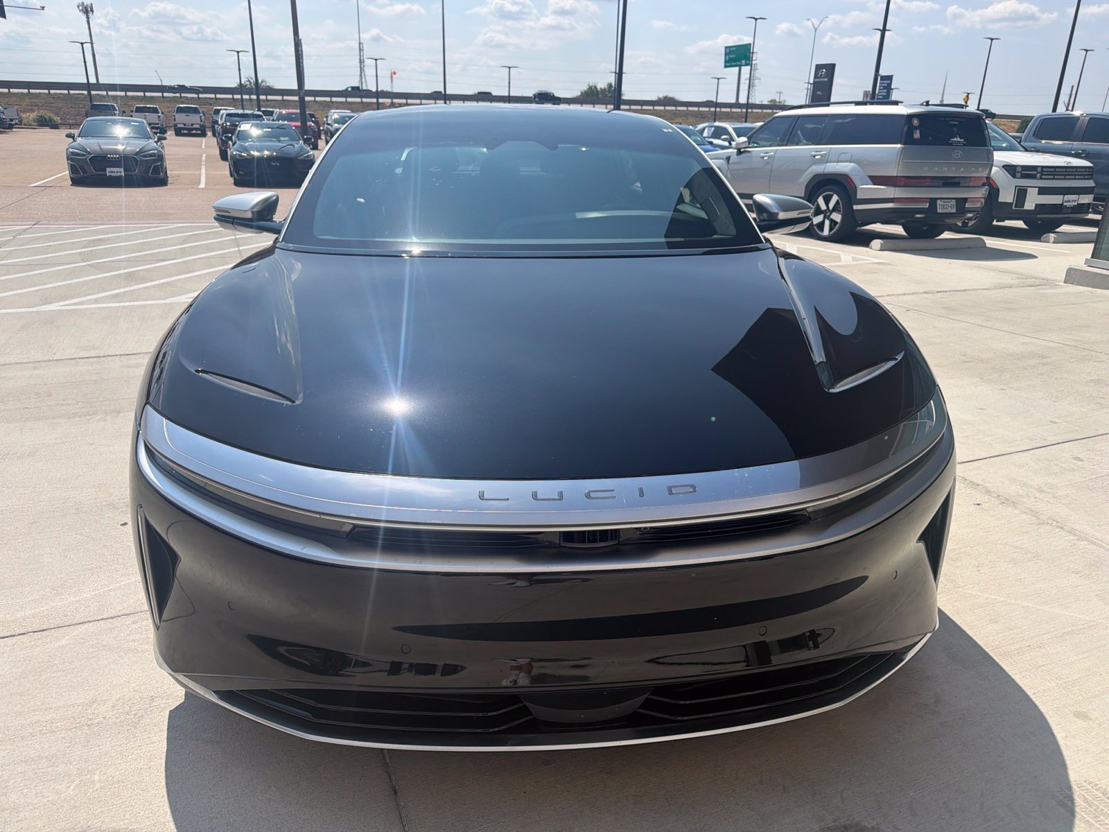 Used 2022 Lucid Air Grand Touring with VIN 50EA1GBA1NA002403 for sale in Fort Worth, TX