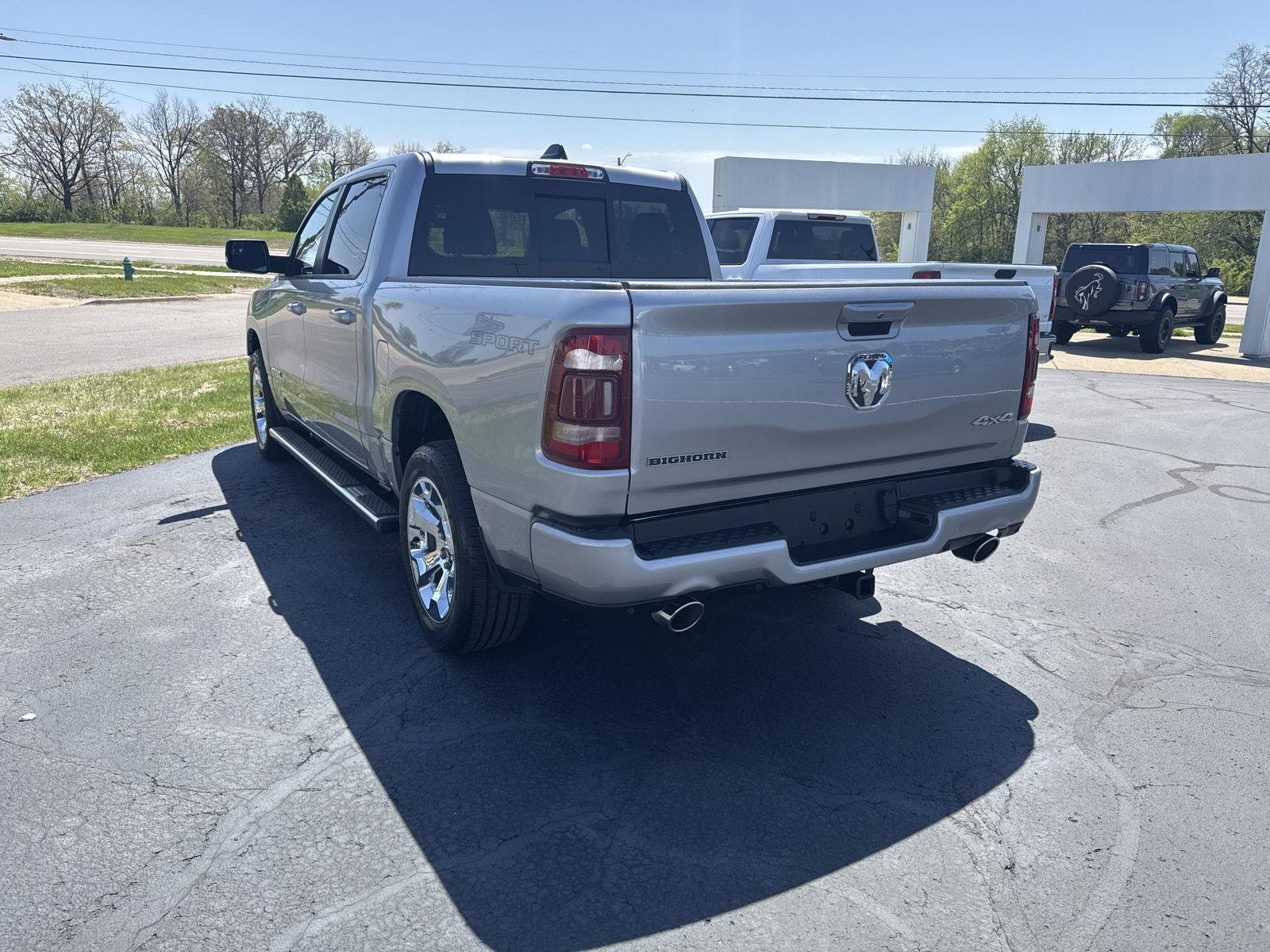 Used 2022 Billet Silver Metallic Clearcoat Ram Big Horn image 4