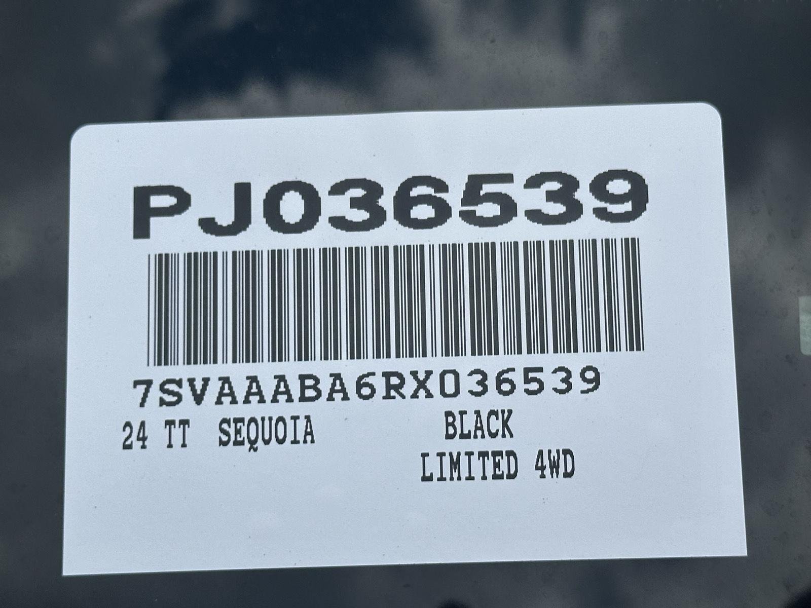 Certified Used 2024 Midnight Black Metallic Toyota Limited image 15