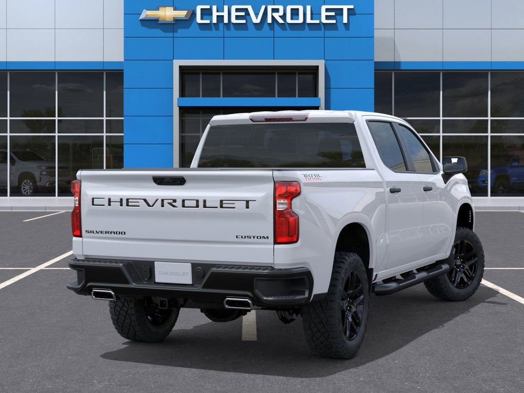 New 2026 Chevrolet Silverado 1500 Custom Trail Boss 4D Crew Cab