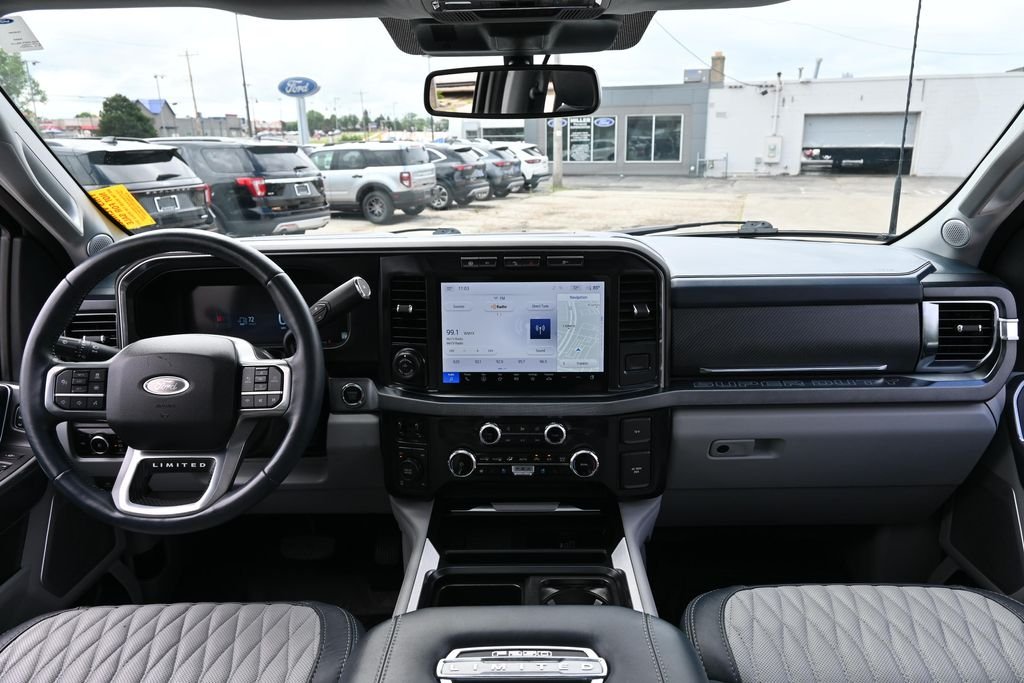 Used 2024 White Metallic Ford Limited image 30