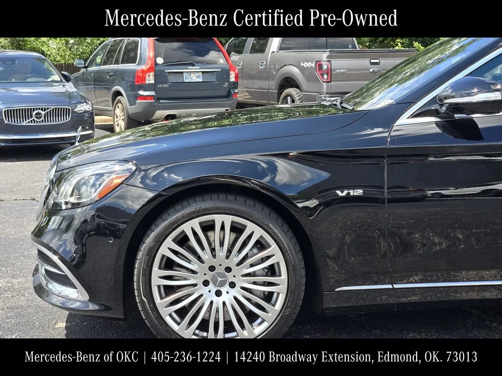 Certified Used 2020 Black Mercedes-Benz Maybach S 650 image 7