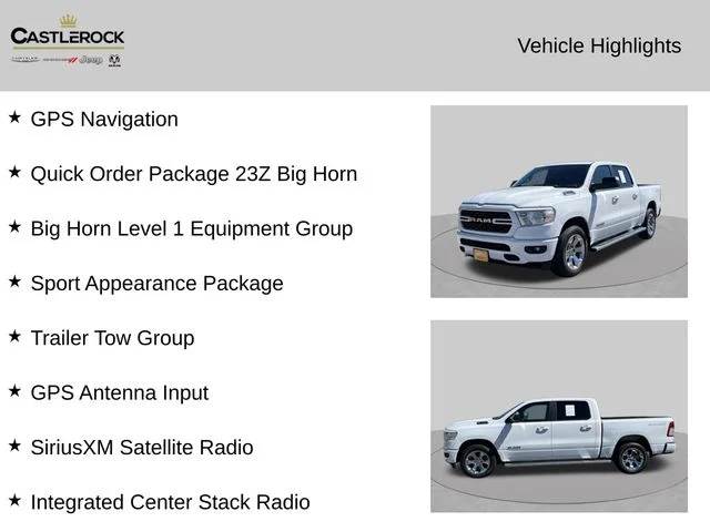 Used 2023 White Ram Big Horn/Lone Star image 4