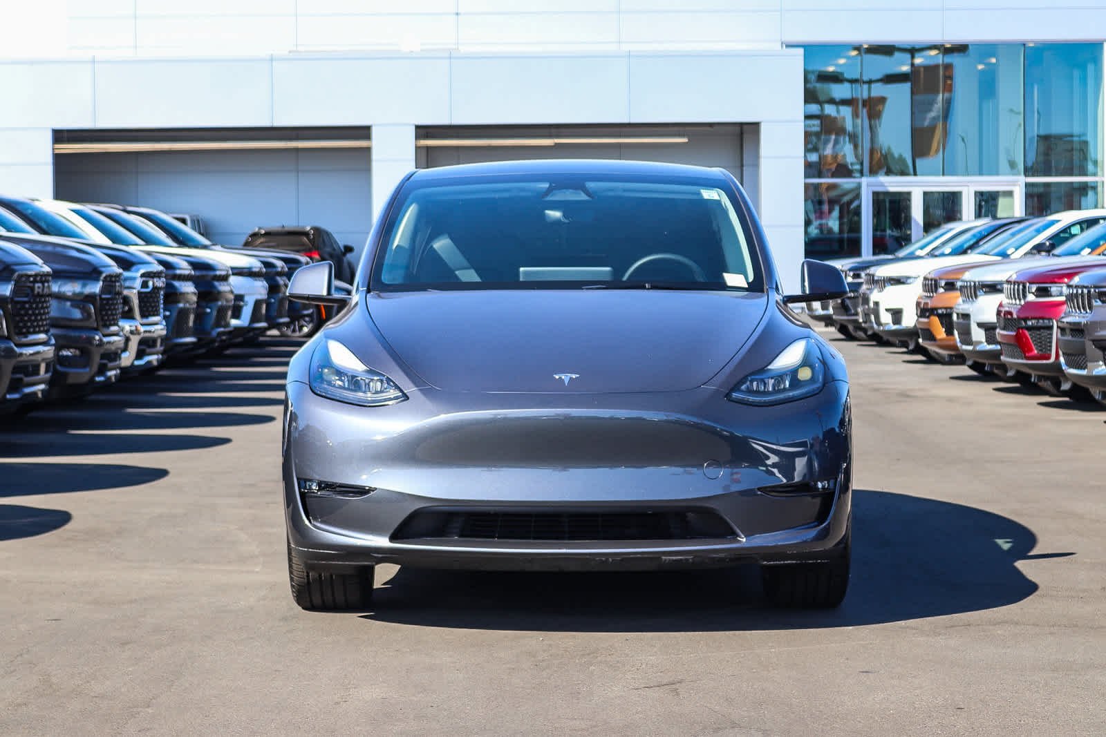 Used 2023 Tesla Model Y Base with VIN 7SAYGDED6PF957359 for sale in Costa Mesa, CA