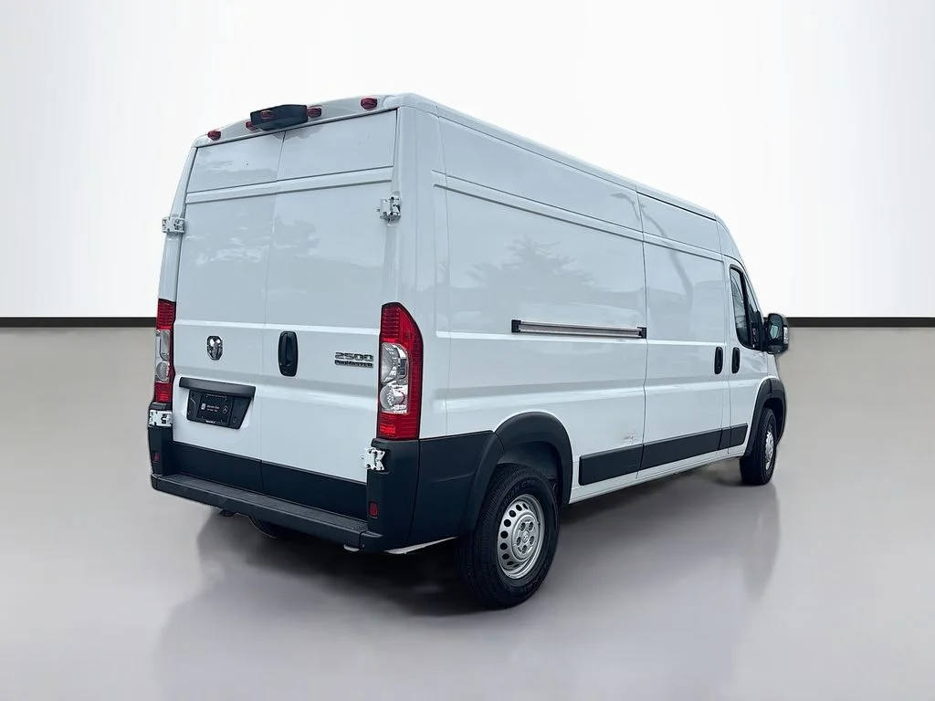 Used 2026 Bright White Clearcoat Ram High Roof image 3