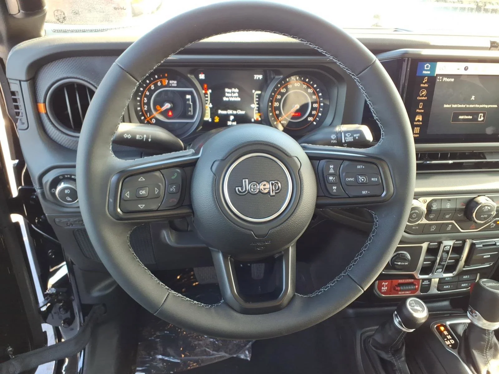 New 2026 Black Clear-Coat Exterior Paint Jeep Mojave image 5