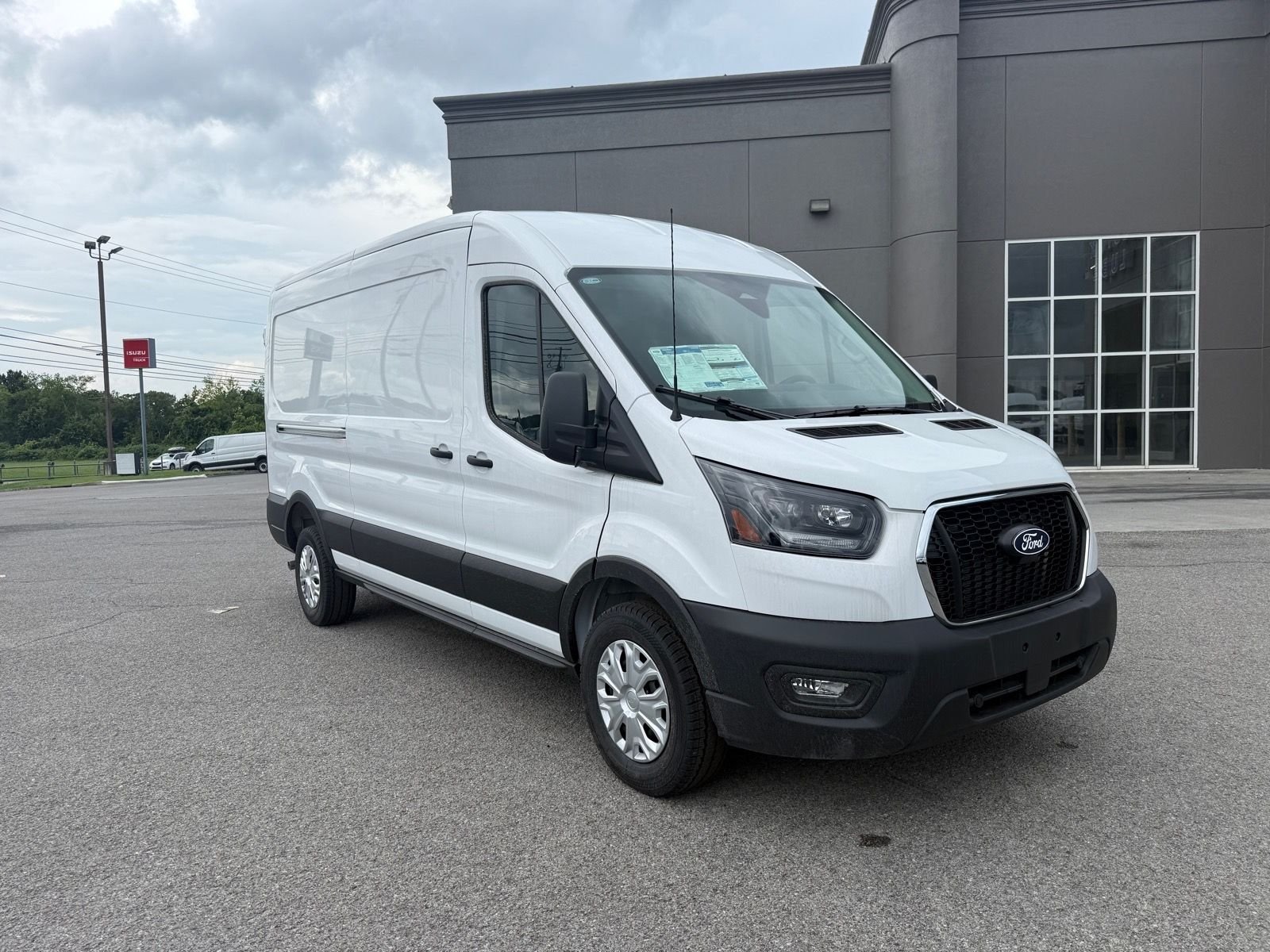 New 2026 Oxford White Ford Cargo Van image 2