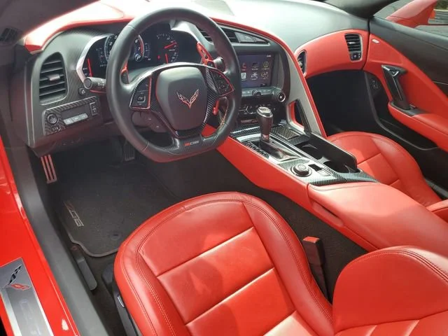 Used 2016 TORCH RED Chevrolet Z06 3LZ image 6