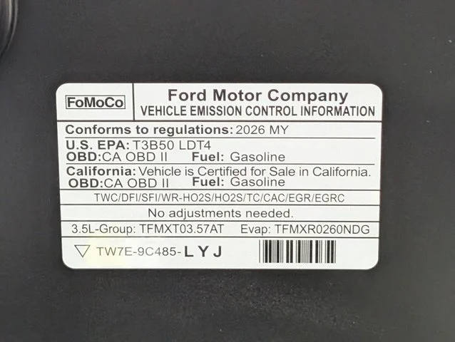New 2026 Agate Black Metallic Ford Raptor® image 74