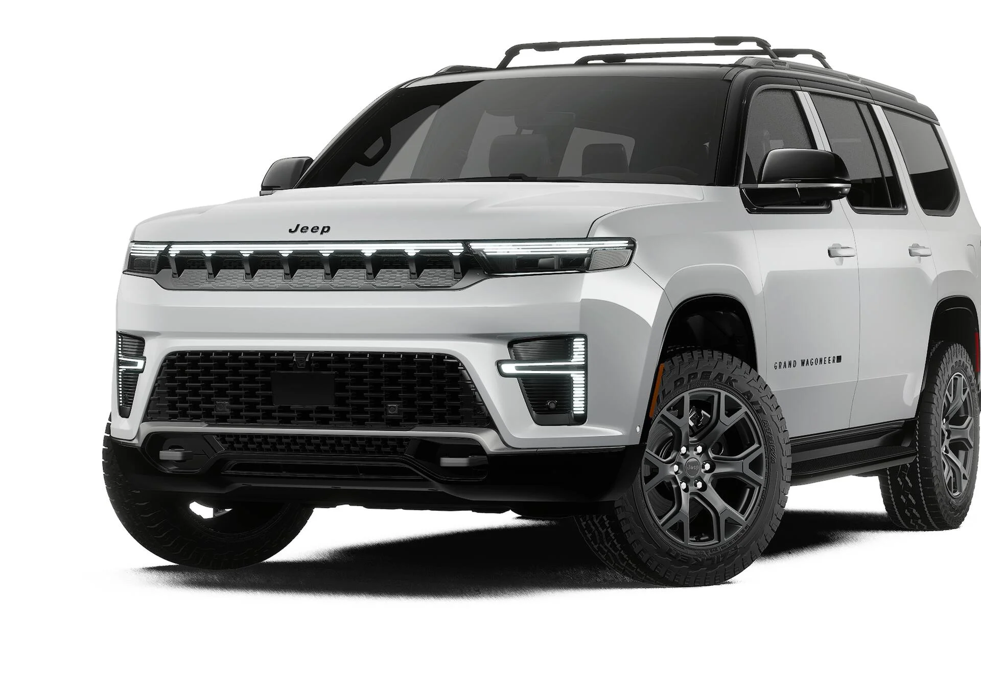 New 2027 Bright White Clear-Coat Paint Jeep Grand Wagoneer image 1