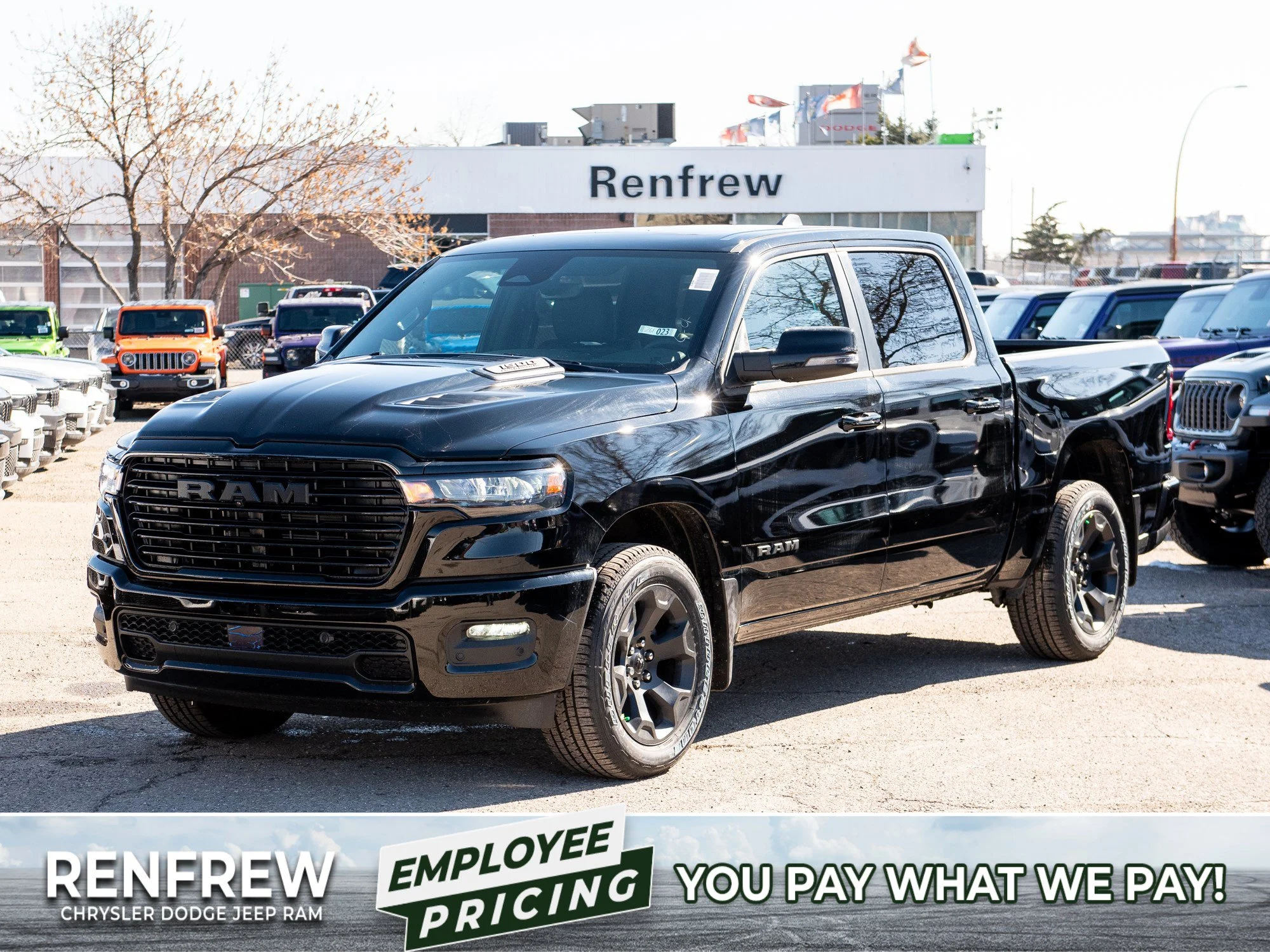 New 2026 Black RAM Sport* image 1