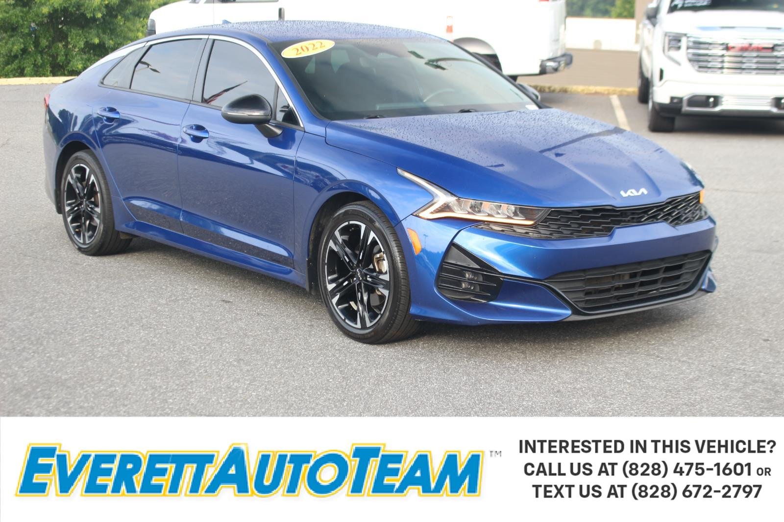 Used 2022 Blue Kia GT-Line image 1
