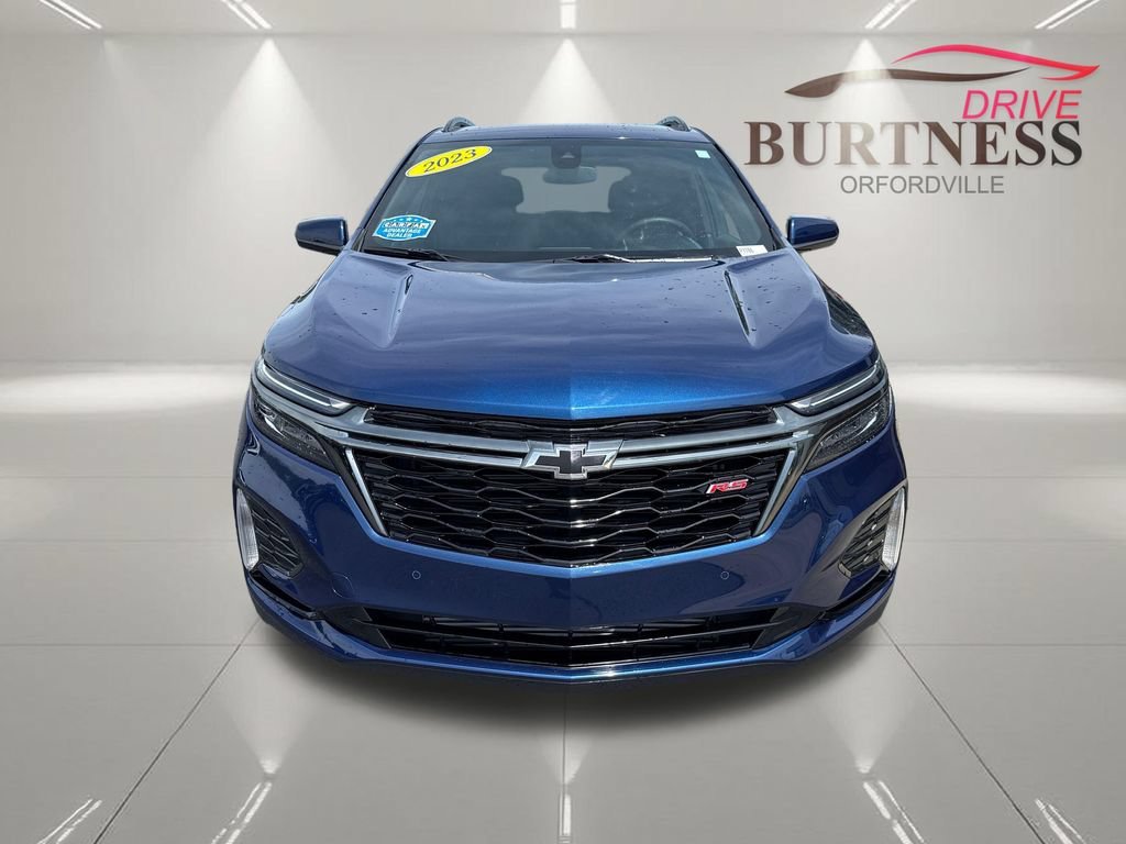 Certified Used 2023 Blue Glow Metallic Chevrolet RS image 3