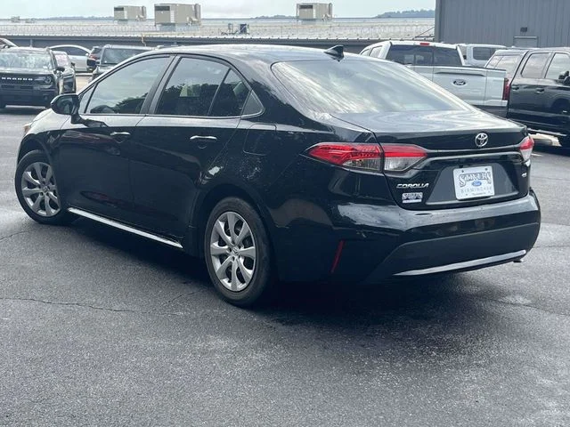 Certified Used 2021 Black Toyota LE image 6