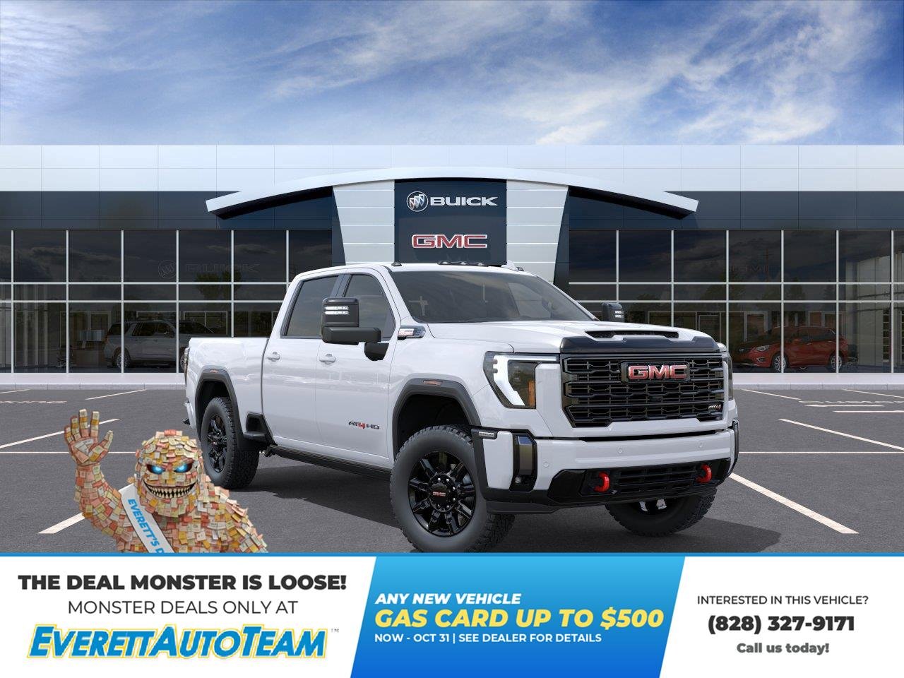 New 2026 Summit White GMC AT4 image 1