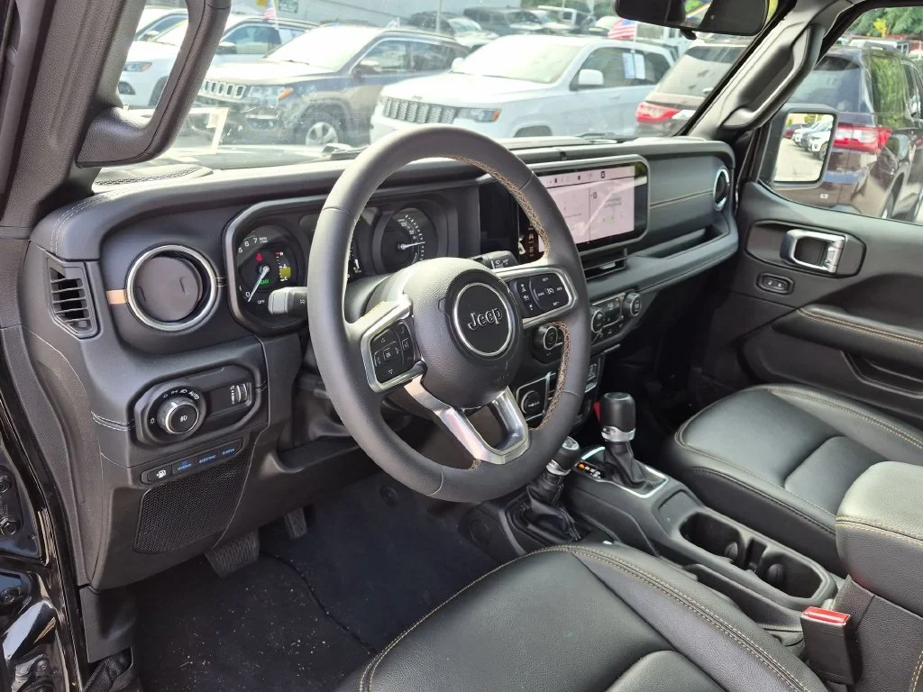 Used 2024 Black Jeep Sahara 4xe image 11