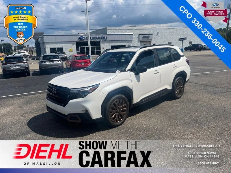 Used 2025 White Subaru Sport image 5