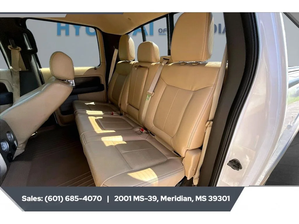 Used 2012 White Platinum Metallic Tri-Coat Ford Lariat image 19