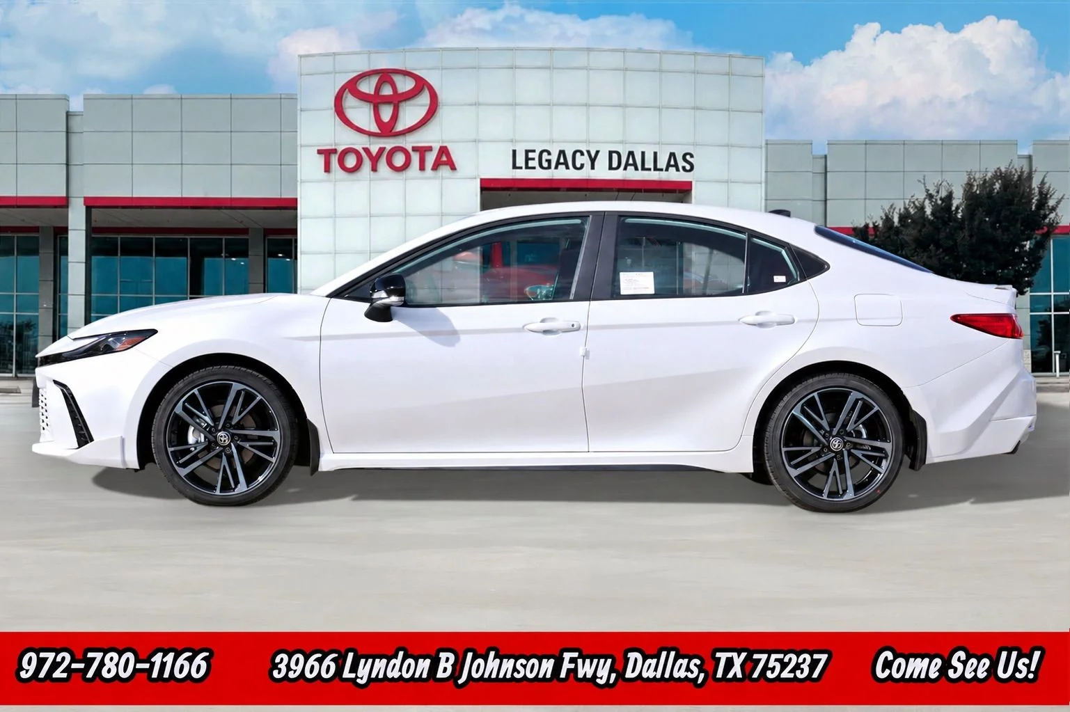 New 2026 Wind Chill Pearl Toyota XSE image 7