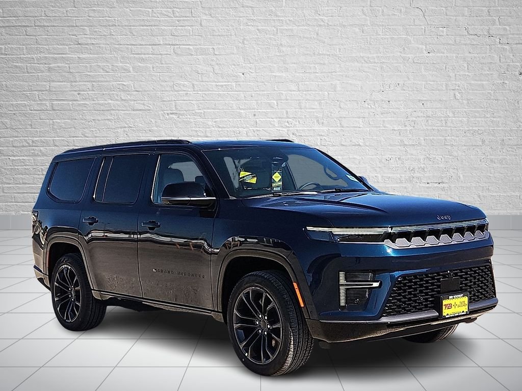 New 2026 Fathom Blue Pearl-Coat Exterior Paint (Late Availability) Jeep Summit Obsidian image 6