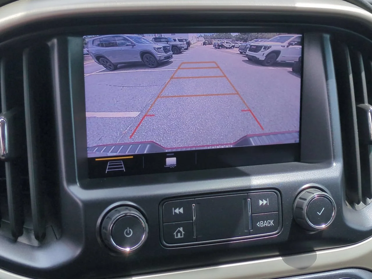 Used 2021 CAYENNE RED TINTCOAT GMC 2WD Denali image 15