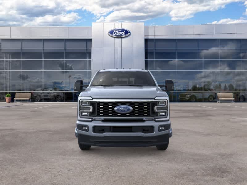 New 2026 Glacier Gray Metallic Tri-Coat Ford F-350 DRW Pickup Platinum image 6