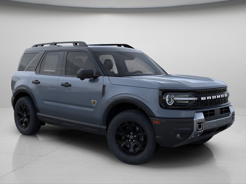 New 2026 Azure Gray Metallic Tri-Coat Ford Badlands image 8