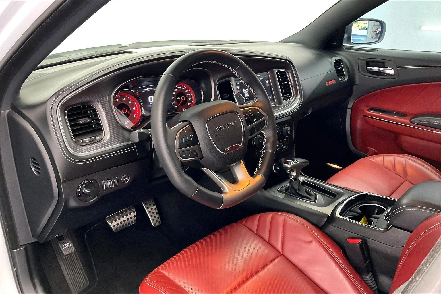 Used 2023 White Knuckle Clearcoat Dodge SRT Hellcat Widebody image 13