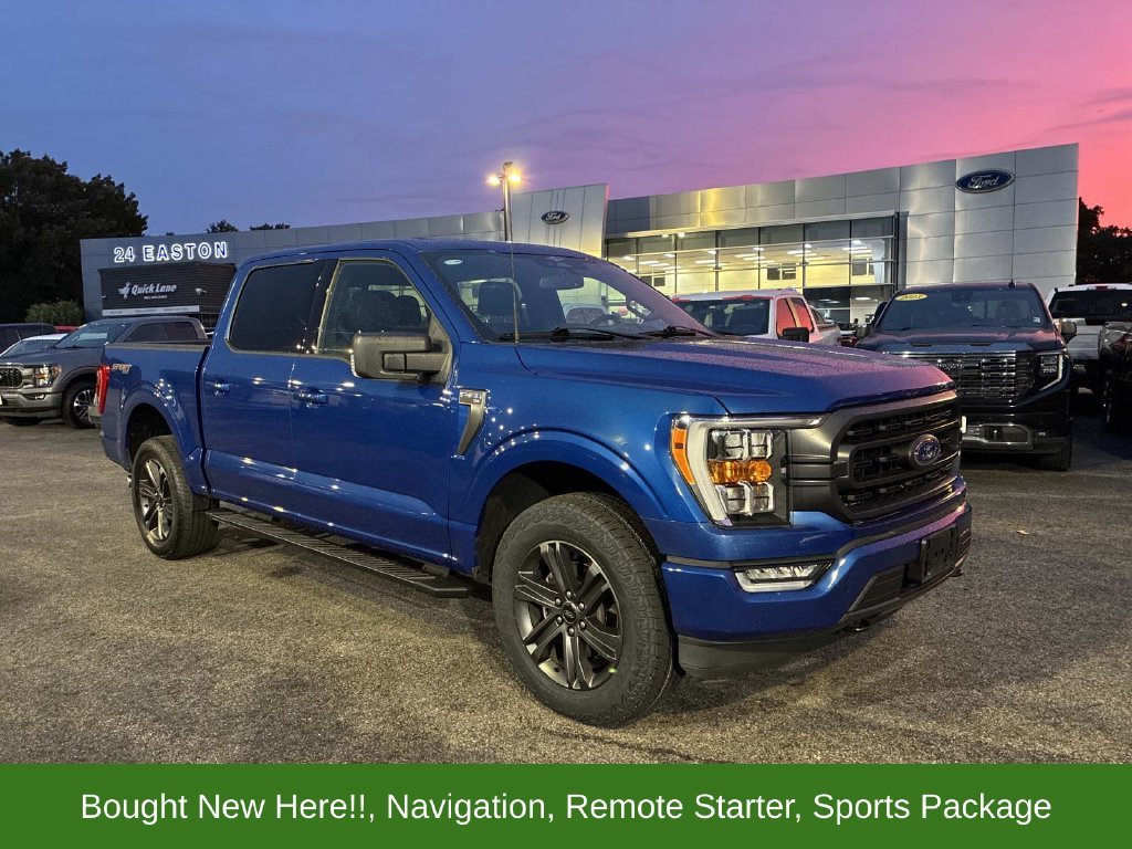 Used 2023 Blue Ford XLT image 3