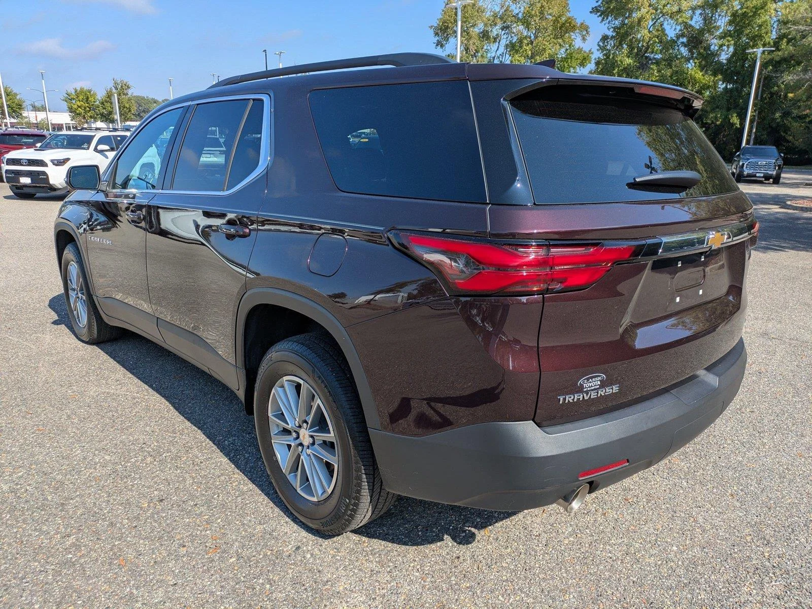 Used 2023 Black Cherry Metallic Chevrolet LT Cloth image 5