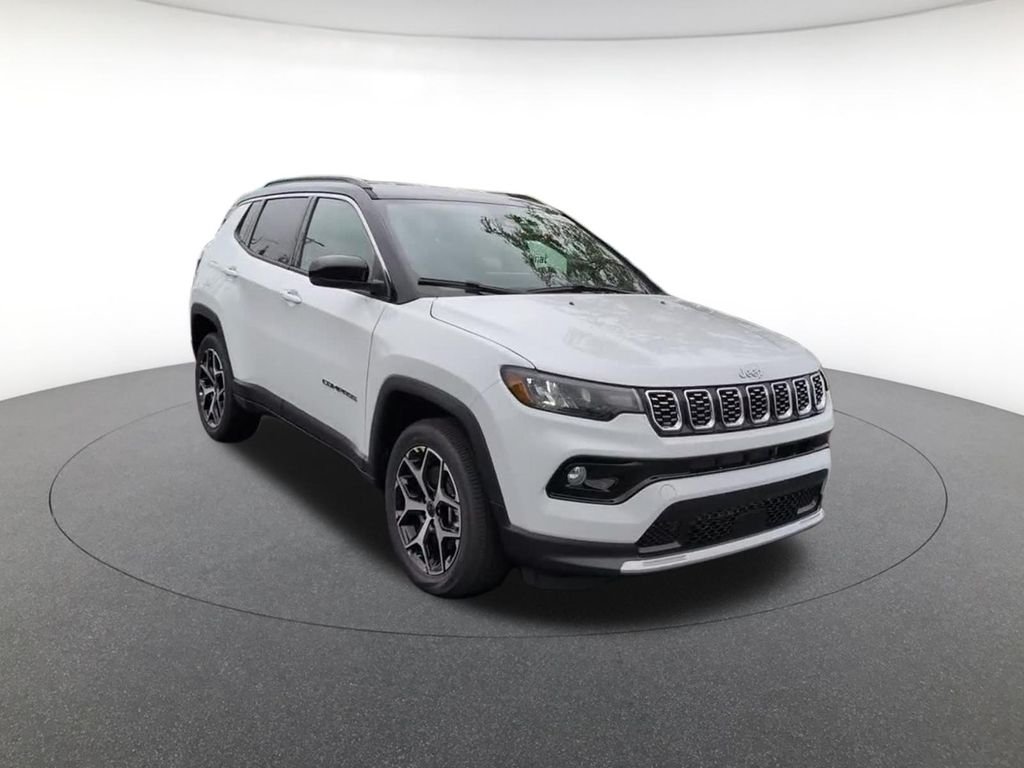 New 2026 Bright White Clear-Coat Exterior Paint Jeep Limited image 3