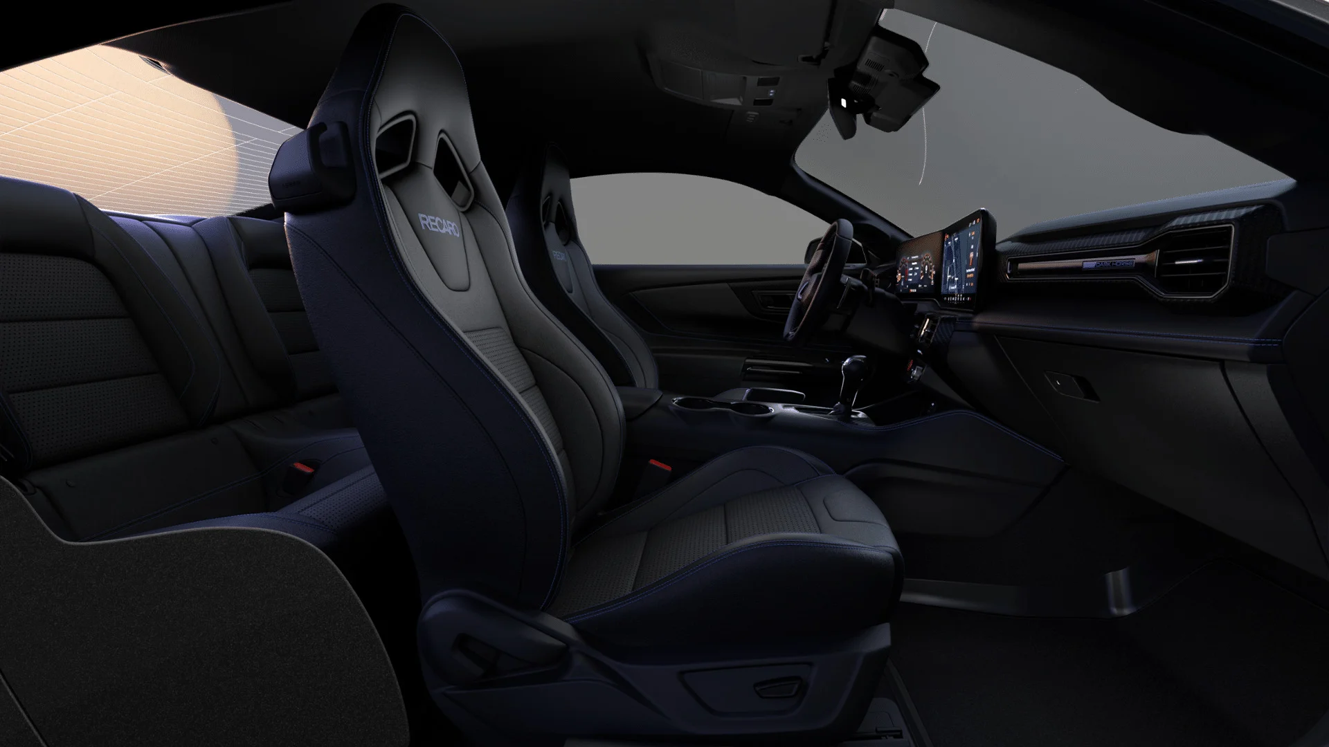 New 2025 Grey Ford Dark Horse Premium image 4