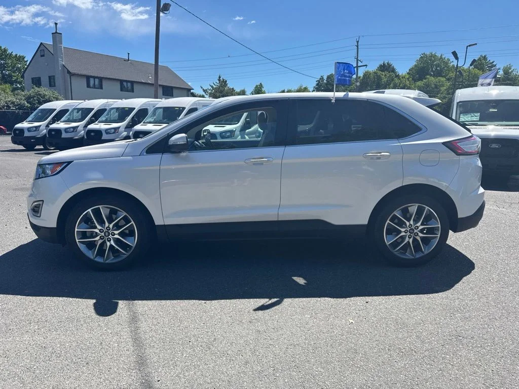 Used 2018 White Ford Titanium image 2