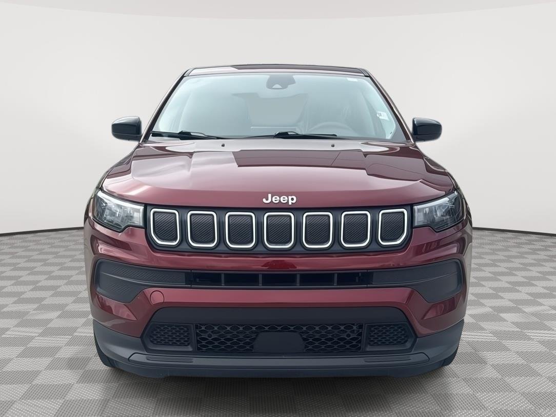 Used 2022 Jeep Compass Sport with VIN 3C4NJDAB0NT205595 for sale in La Vista, NE