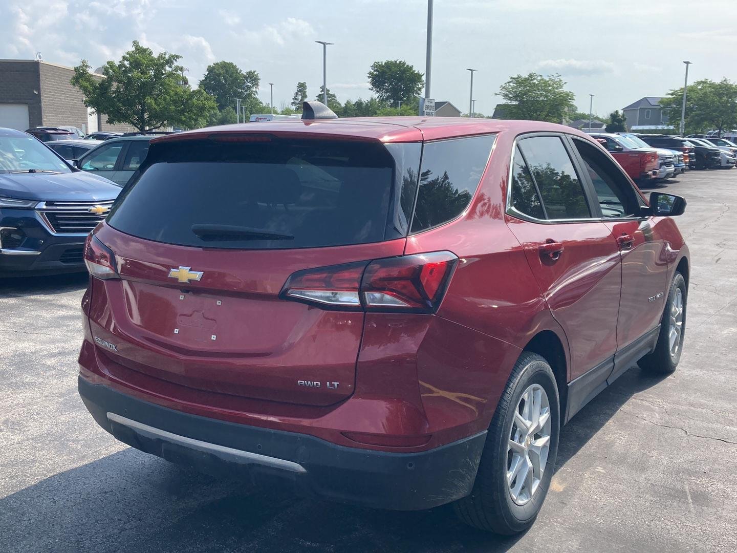 Used 2023 Radiant Red Tintcoat Chevrolet LT image 7