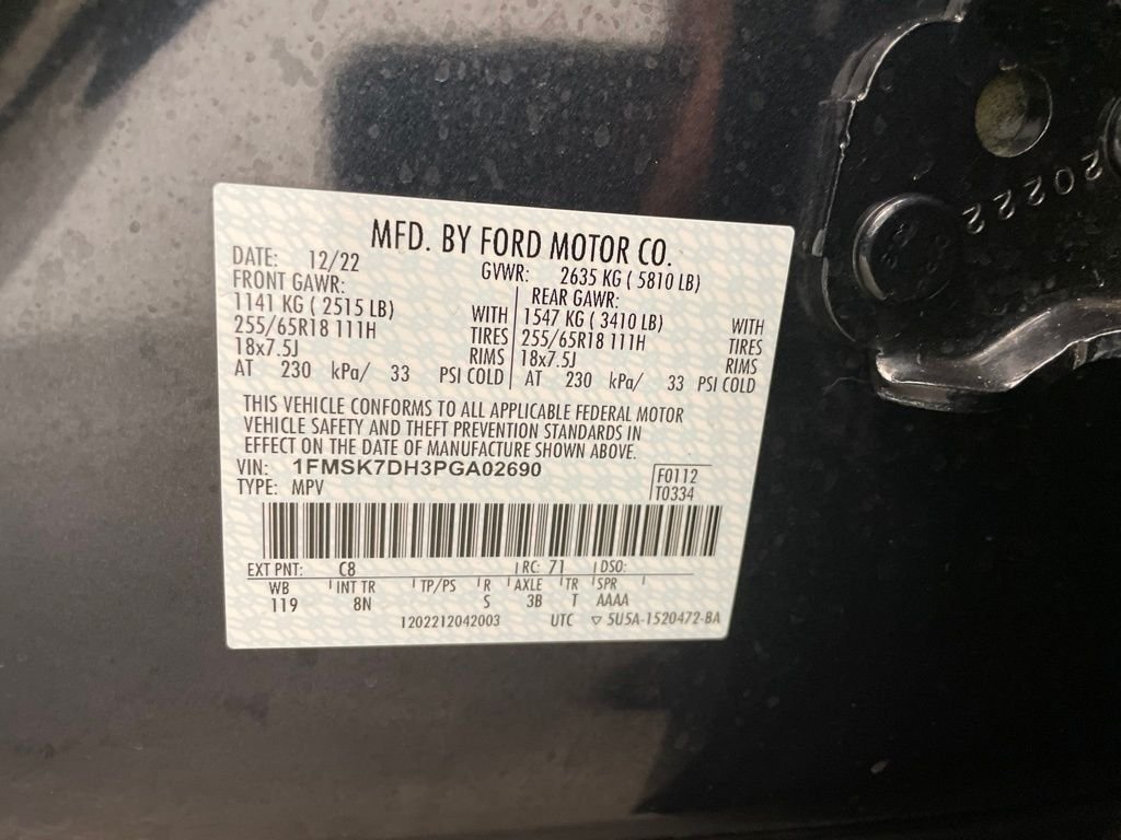 Used 2023 Blue Ford XLT image 31