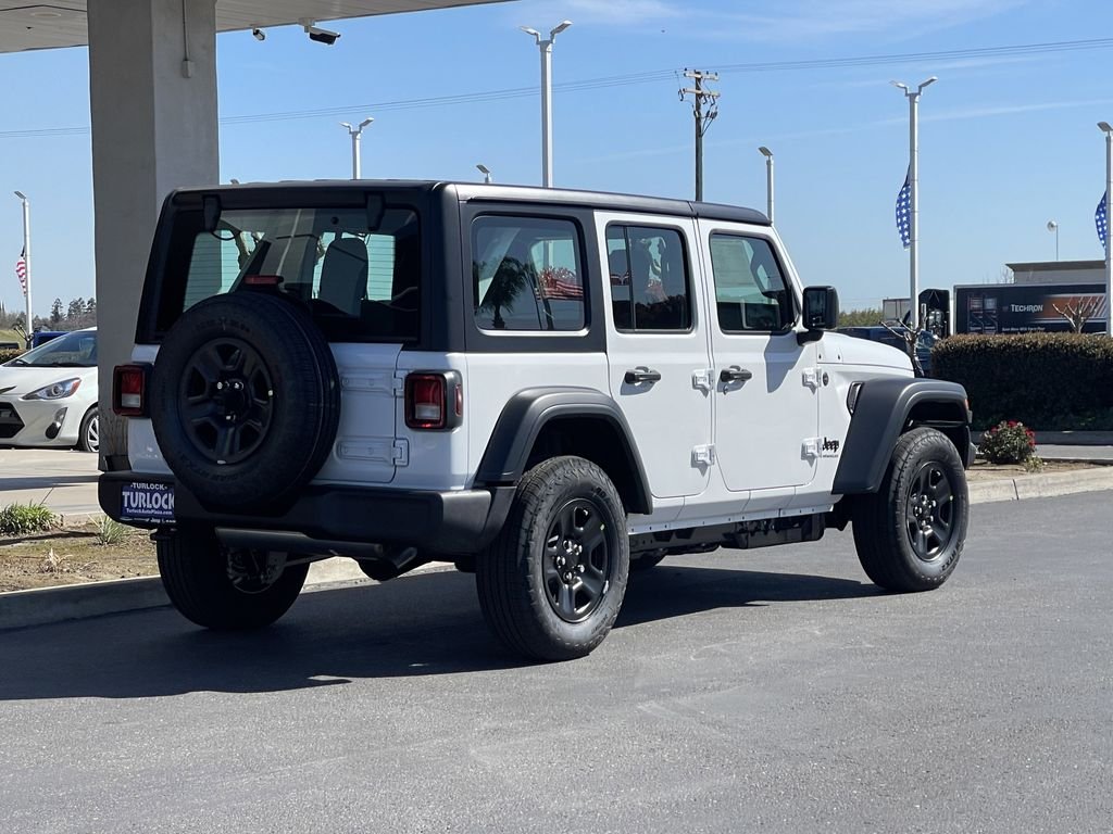 New 2026 Bright White Clear-Coat Exterior Paint Jeep Sport image 9